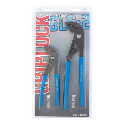 Channellock 2pc GRIPLOCK Tongue & Groove Pliers Set