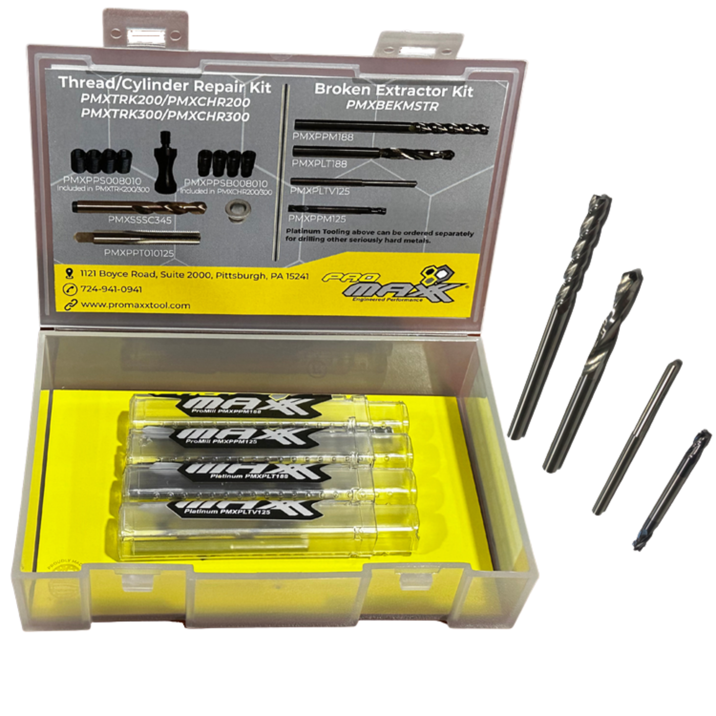 ProMAXX Broken EZ Out Screw Extractor Removal Kit