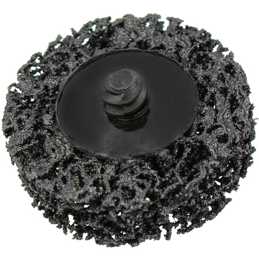 2″ Black Strip-Brite Pads with Twist-to-Lock Backing