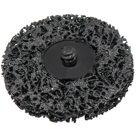 3″ Black Strip-Brite Pads with Twist-to-Lock Backing