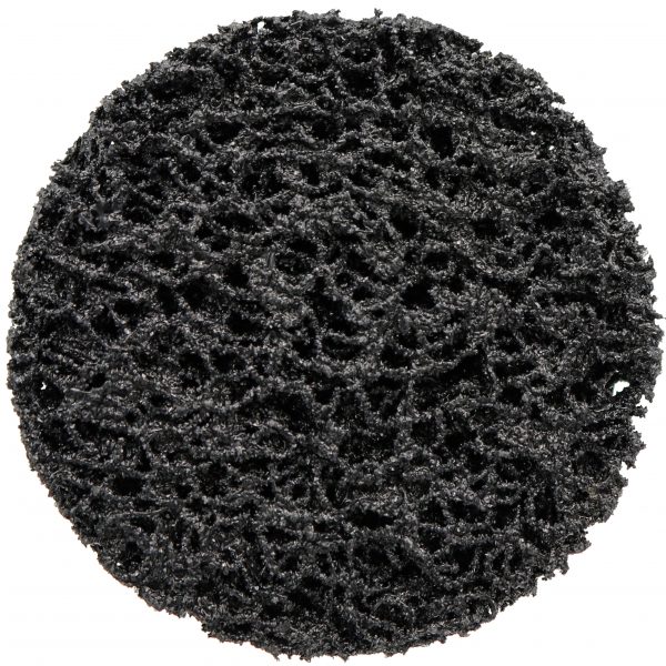 3″ Black Strip-Brite Pads with Twist-to-Lock Backing