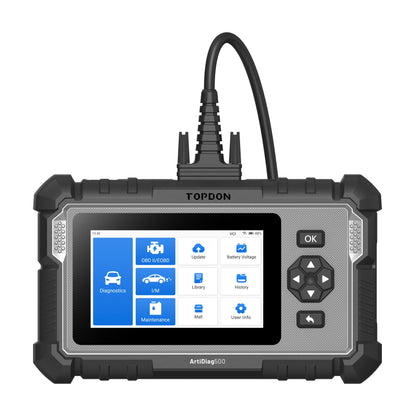 TOPDON 5" Scan Tool - PCM/TCM/ABS/SRS Lifetime Updates 3 Ser Func