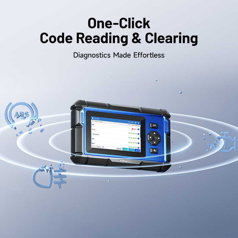 TOPDON 5" Scan Tool - PCM/TCM/ABS/SRS Lifetime Updates 8 Ser Func