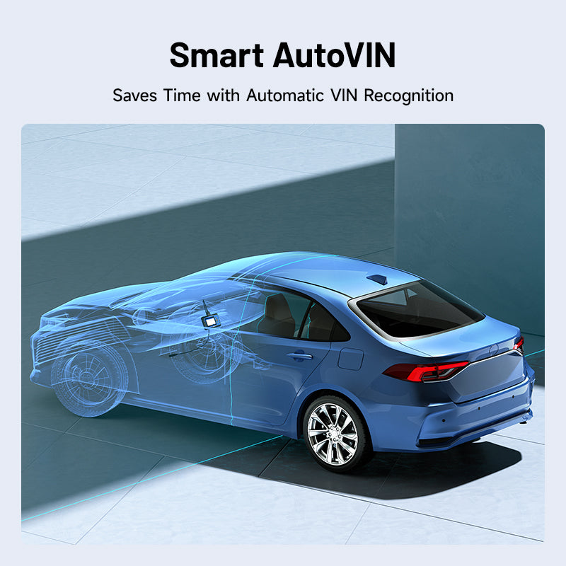 TOPDON 5" Scan Tool - PCM/TCM/ABS/SRS Lifetime Updates 8 Ser Func