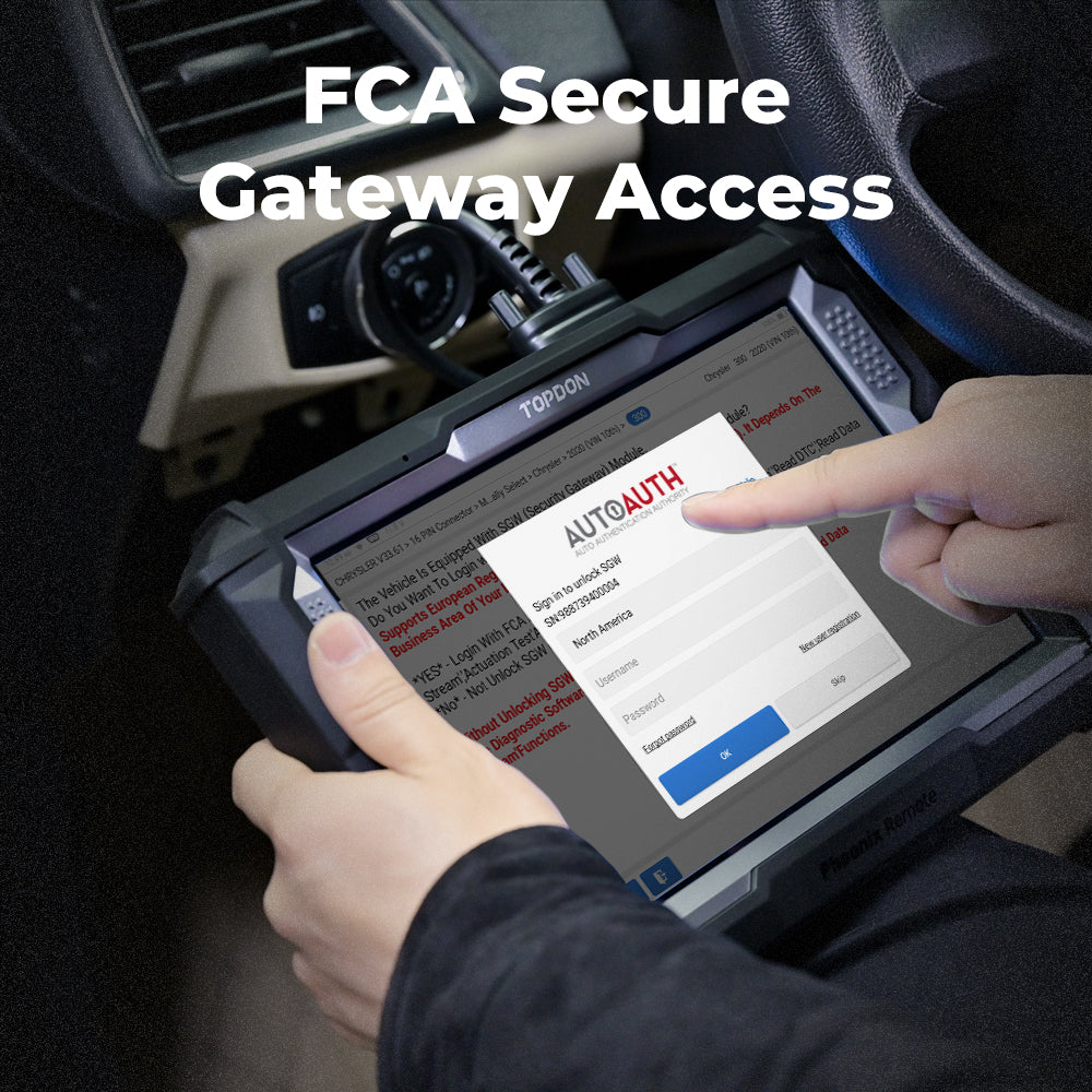TOPDON 10.1" OE-Level Scan Tool Remote Programming, Cloud-Based Programming
