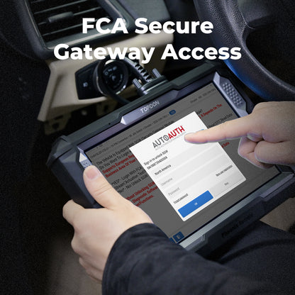 TOPDON 10.1" OE-Level Scan Tool Remote Programming, Cloud-Based Programming