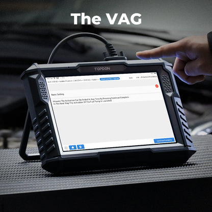 TOPDON 10.1" OE-Level Scan Tool Remote Programming, Cloud-Based Programming