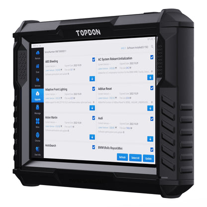 TOPDON 10.1" OE-Level Scan Tool Remote Programming, Cloud-Based Programming