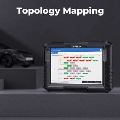 TOPDON 10.1" OE-Level Scan Tool Remote Programming, Cloud-Based Programming
