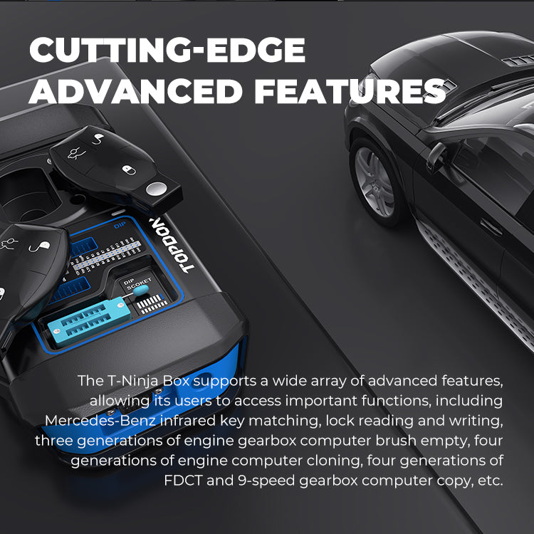 TOPDON Immobilizer Box & Key Programmer for Phoneix Line, EEPROM