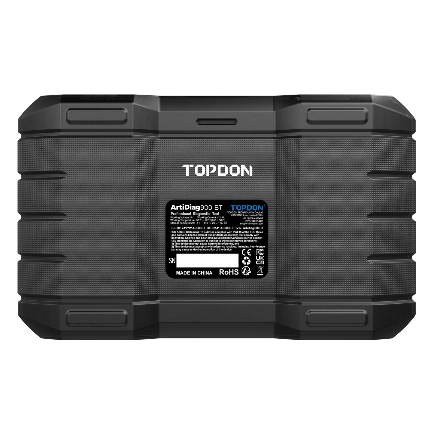 TOPDON 7" Bluetooth Scan Tool w/Serv Functions & Bi-Directional