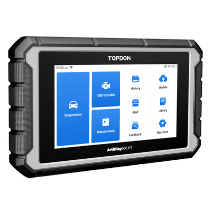 TOPDON 7" Bluetooth Scan Tool w/Serv Functions & Bi-Directional