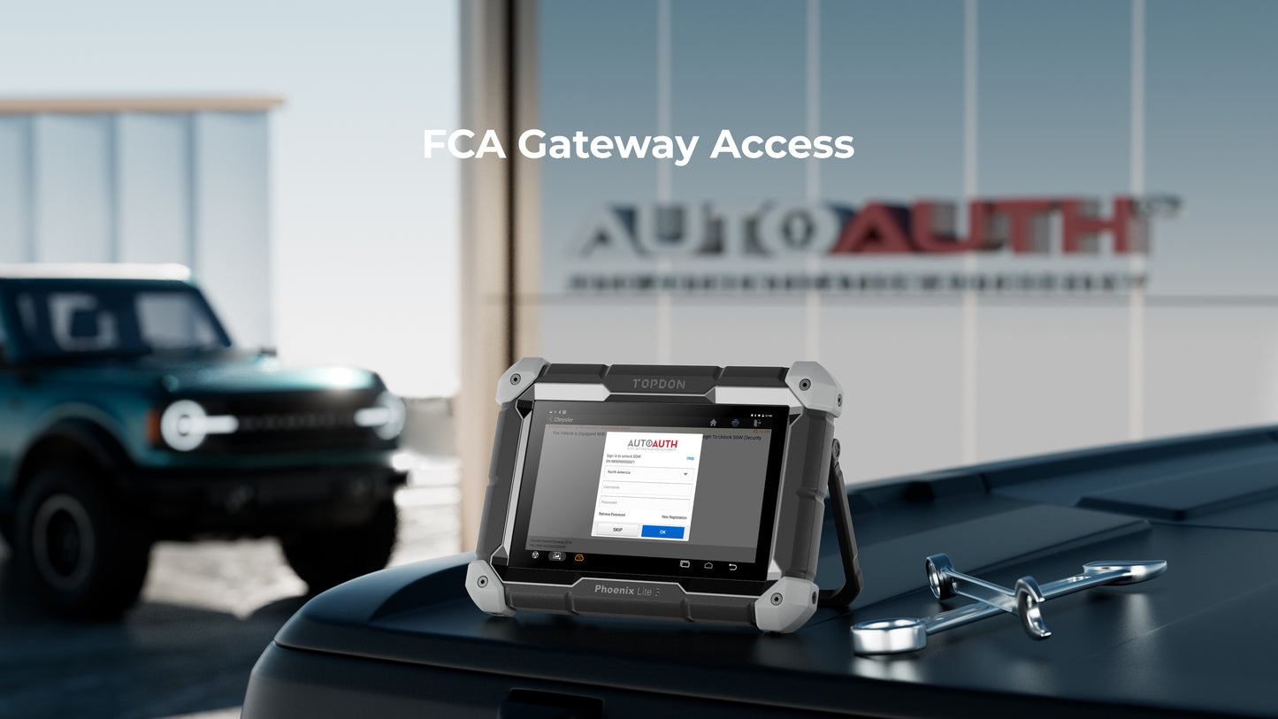 TOPDON 8" OE-Level Scan Tool, Serv Funcs, Bi-Directional Controls