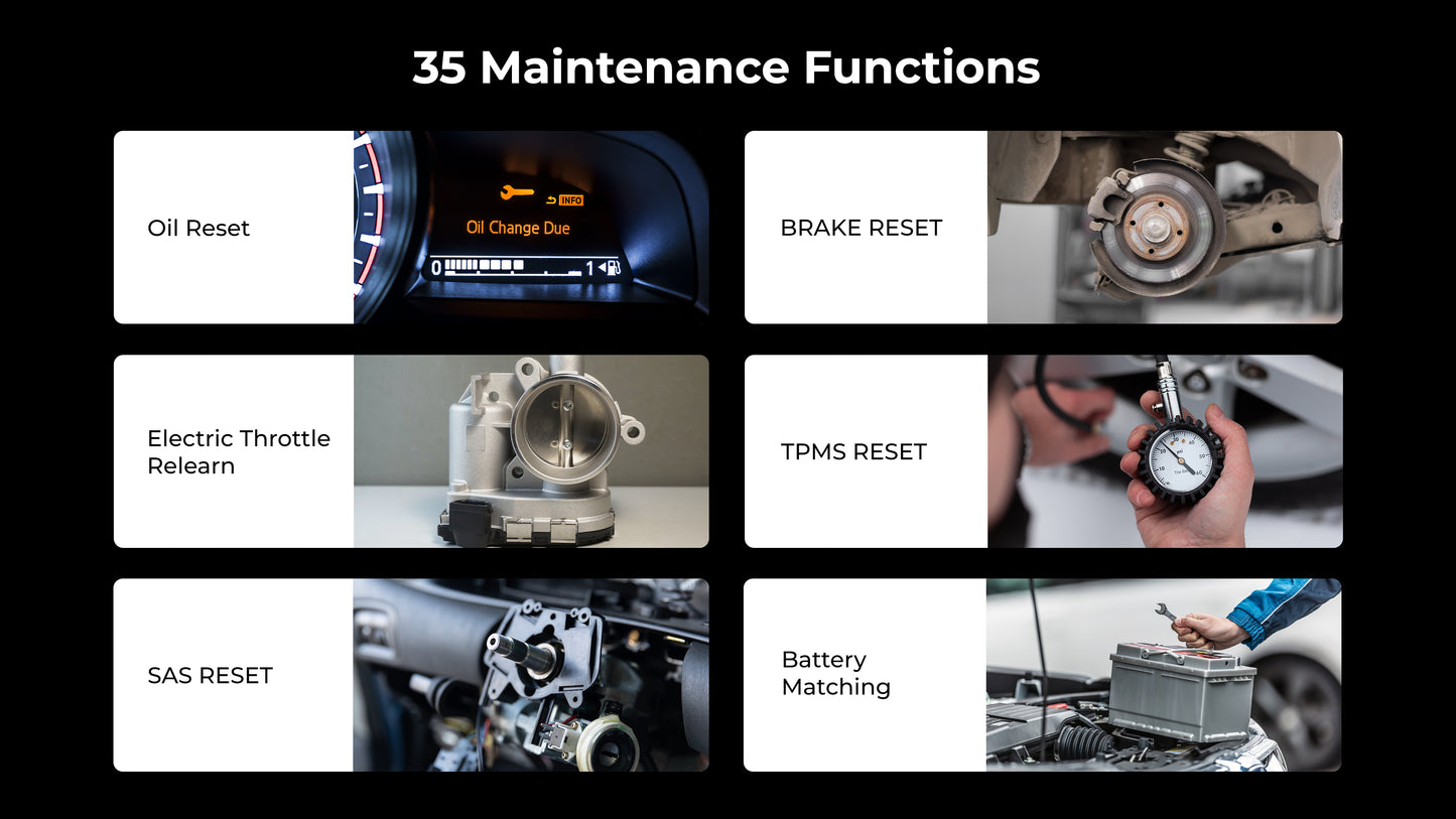 TOPDON 8" OE-Level Scan Tool, Serv Funcs, Bi-Directional Controls