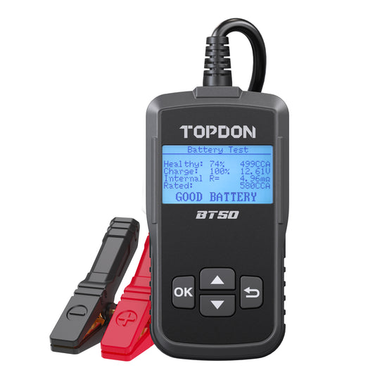 TOPDON Battery, Charging & Cranking System Tester