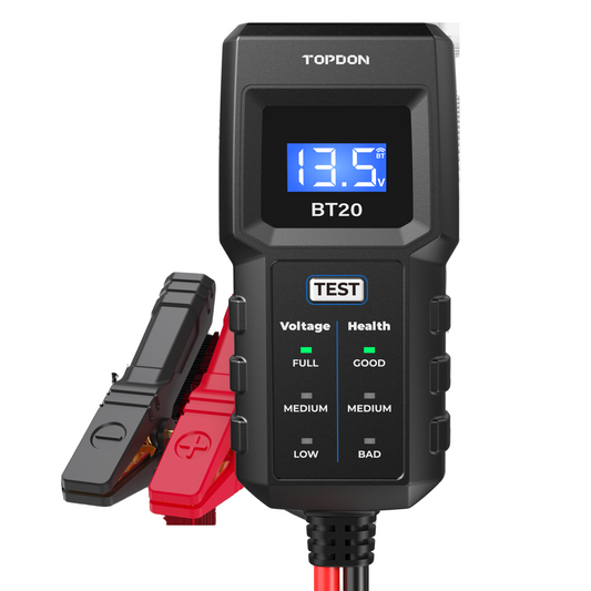 TOPDON Battery Load/Voltage Tester, Cranking & Charging Test w/App