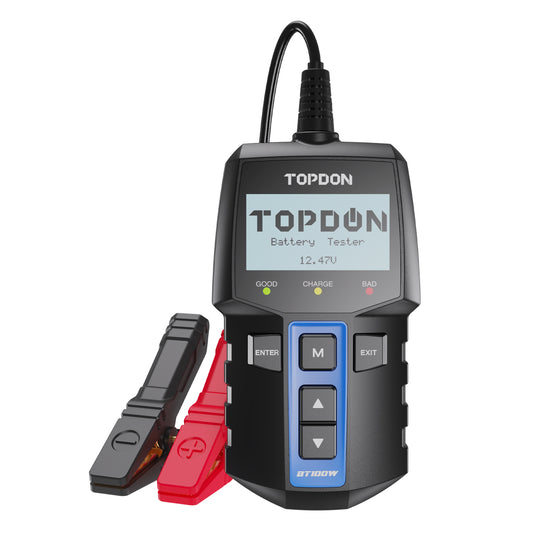 TOPDON Bluetooth 12V Battery & System Tester