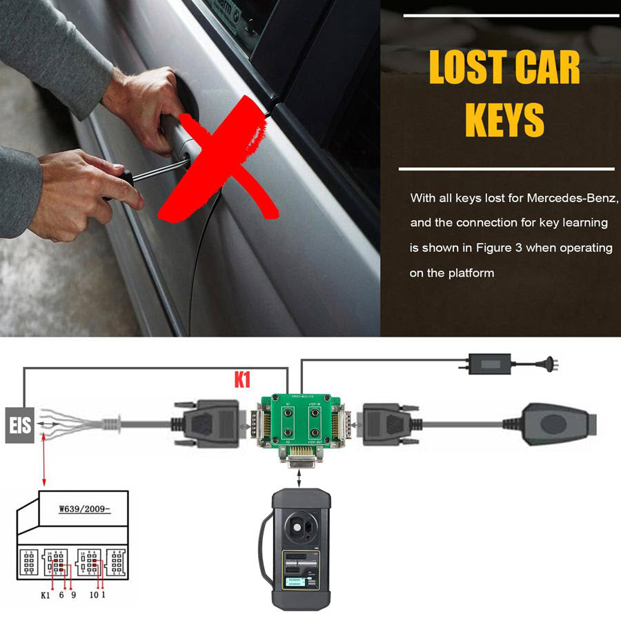 TOPDON Immobilizer Box & Key Programmer for Phoneix Line, EEPROM
