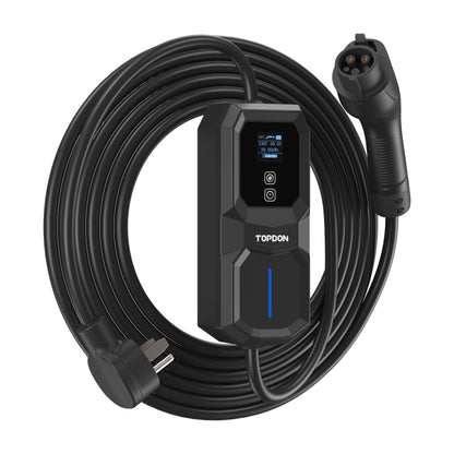 TOPDON Level 2 Portable EV Charger 32A, NEMA 6-50 Plug