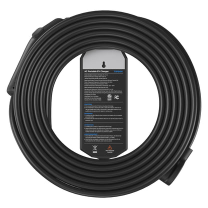 TOPDON Level 2 Portable EV Charger 32A, NEMA 6-50 Plug