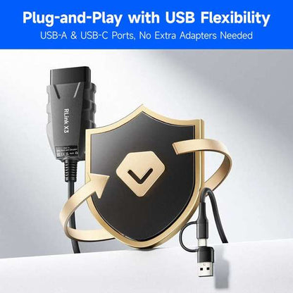 TOPDON J2534 Pass-thru Programmer for GM, Ford, and Chrysler