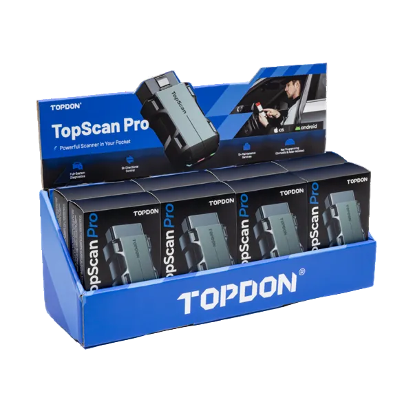 TOPDON TopScan Pro Counter Display - 8 PK