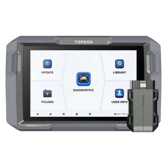 TOPDON 8-inch Wireless Motorcycle Diagnostic Tool