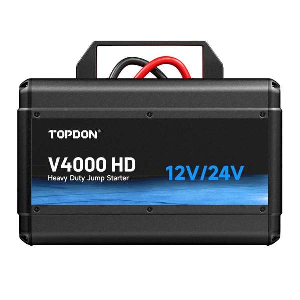 TOPDON 12V/24V 4000A Jump Starter
