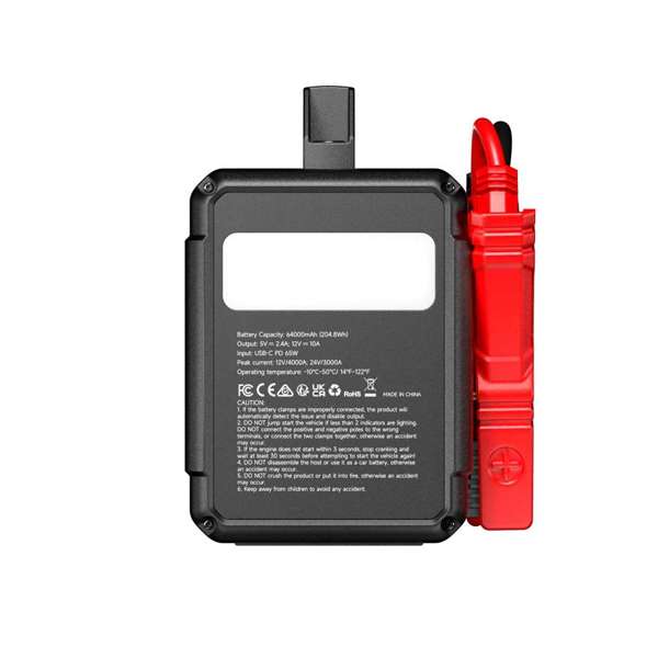 TOPDON 12V/24V 4000A Jump Starter