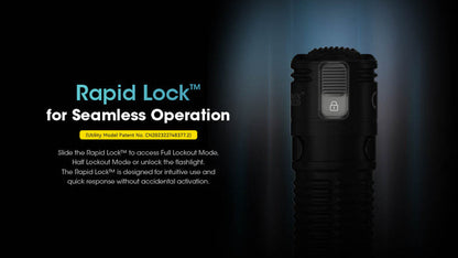 Nitecore EDC31 3500 Lumen USB-C Rechargeable EDC Flashlight