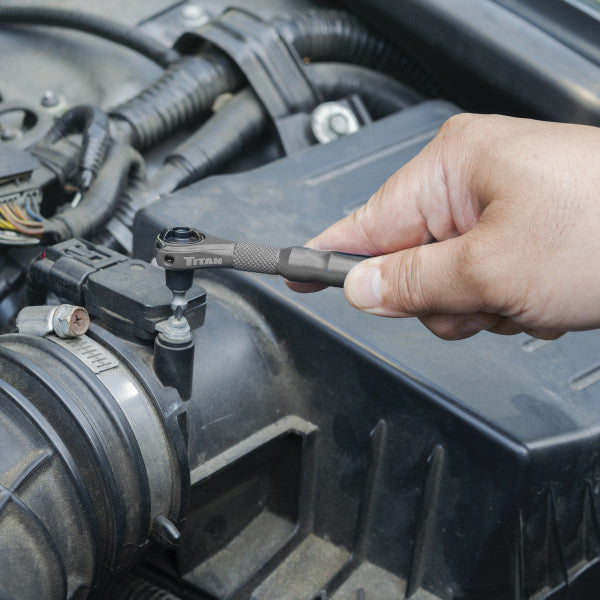 1/4 in. Drive Ratcheting Swivel Head Micro Bit Driver (11318)