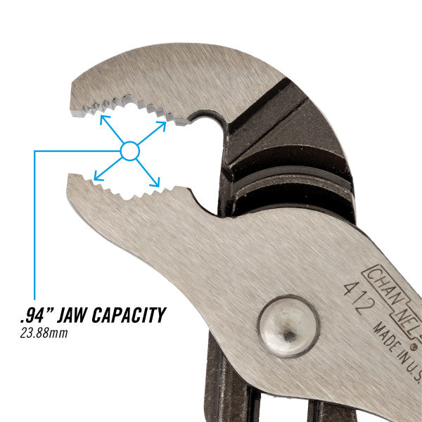 Channellock 6.5-Inch V-Jaw Tongue & Groove Pliers
