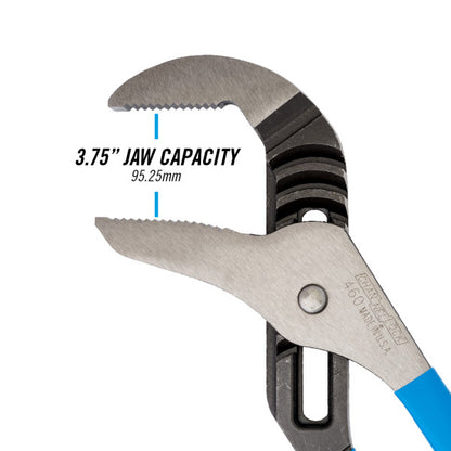 Channellock 16.5-Inch Straight Jaw Tongue & Groove Pliers