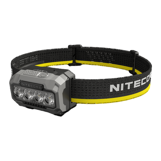 Nitecore HA23 UHE 600 Lumen AAA Camping Headlamp with Multiple Color Temperatures
