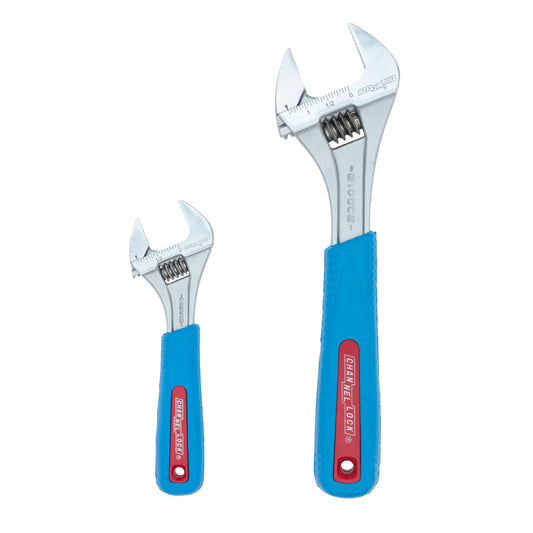 Channellock 2pc CODE BLUE® Adjustable Wrench Set