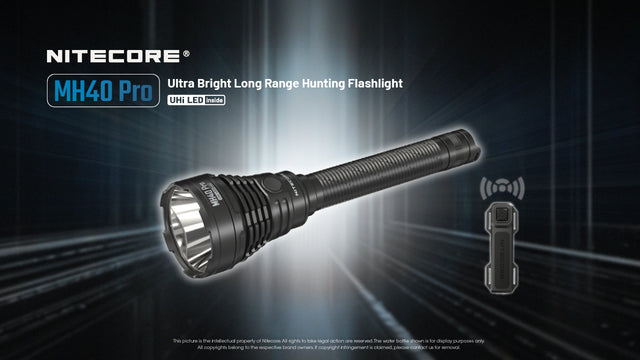 Nitecore MH40 Pro 3500 Lumen Long Throw Flashlight