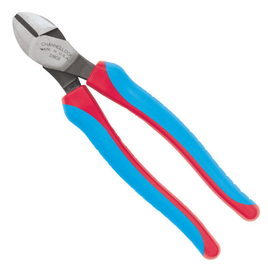 Channellock 8-Inch CODE BLUE® XLT™ Diagonal Cutting Pliers
