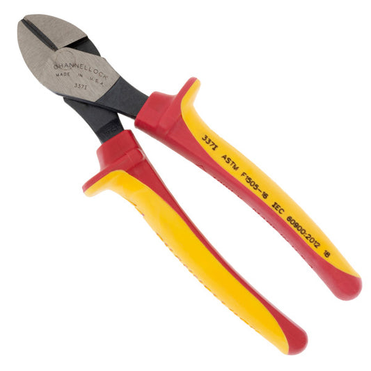 Channellock 7-Inch XLT™ Diagonal Cutting Pliers w/ 1000V Insulated Grip