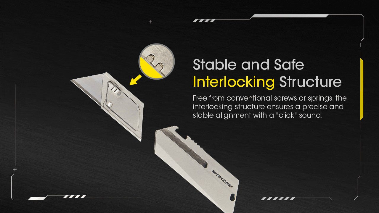 Nitecore NTK09 Titanium Utility EDC Knife