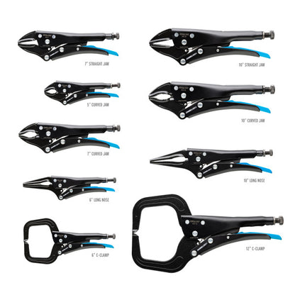 Channellock 9PC Locking Pliers Set W/Tray