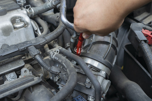 1/4 in Drive Aluminum Swivel Head Ratcheting Micro Bit Driver (11321)