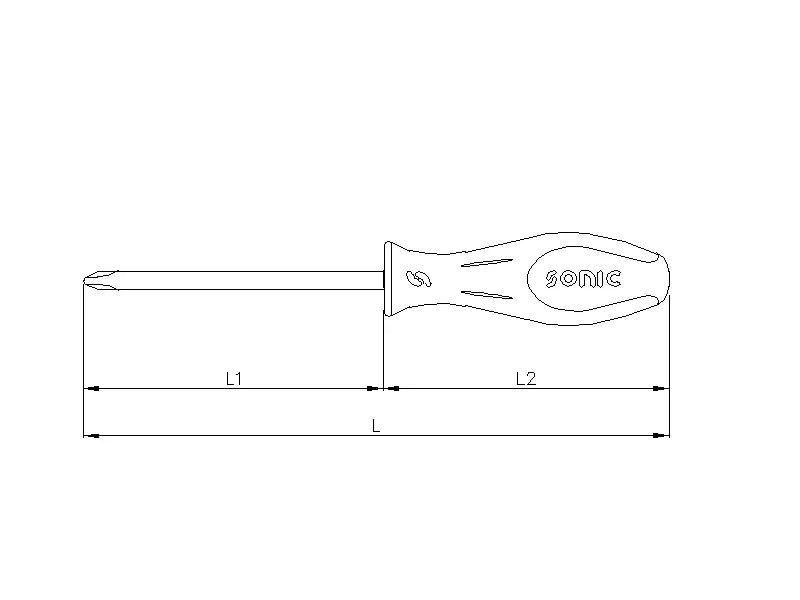 Sonic Tools - Screwdriver (PH.0 - PH.3)