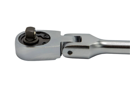 1/4" DR 10" HEAVY DUTY 90T FLEX HEAD RATCHET