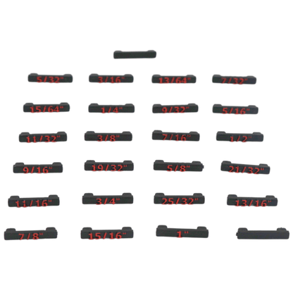 Toolbox Widget Wrench Size Labels - SAE (2.0)