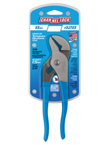 Channellock 8-Inch Tongue & Groove Pliers